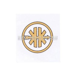 OEM Standard Matrica, fekete/arany, 3,5 cm, Kreidler