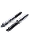 Shock absorber set with chrome sleeve 345mm for Simson S50, S51, S70, KR51/2, SR4-4, SR50, SR80, Schwalbe, Star