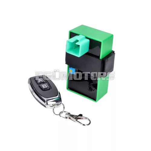 OEM Standard sebességváltó állítható, rádiós távirányítóval, AGM, Explorer, Alpha Motors, Nova Motors, kínai robogókhoz 4T GY6 (ECS karburátor) motorral, Euro4-2018-tól