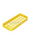 Lamp grille angular rear light (ABS plastic) yellow for Piaggio Ciao P/PX