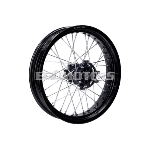 101 Octane hátsó felni fekete, 3.50x17, Rieju MRT 50