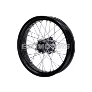 101 Octane hátsó felni fekete, 3.50x17, Rieju MRT 50