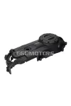OEM Standard fekete variátorfedél, Piaggio Zip 4T, Vespa LX, LXV, S