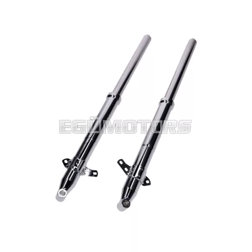 Teleszkópos villa szár készlet krómozott, Zündapp 517 C50, KS50, GTS50