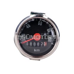   speedometer 100km/h 48mm black for Hercules, Kreidler, Puch, Zündapp, Miele, DK