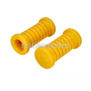 OEM Standard lábtartó gumi szett, D=22mm, sárga, Simson