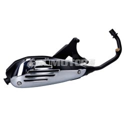 Exhaust for Vespa Sprint, Primavera 50cc 4-stroke E4 / E5