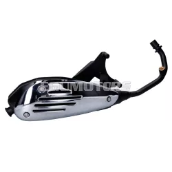   OEM Standard kipufogó, Vespa Sprint, Primavera 50cc 4 ütemű E4 / E5