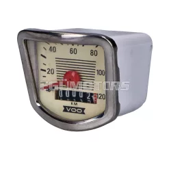 Kilométeróra, trapéz alakú, 120 km/h, Zündapp