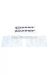 OEM Standard matrica készlet 3D fekete, 4 darab, Gilera Runner 50 / 125 / 180