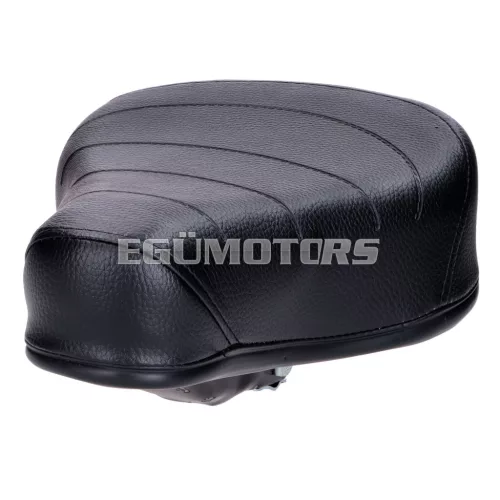 Nyereg / ülés fekete, Puch felirattal, Puch Maxi