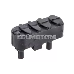   OEM Standard lábtartó gumi jobb, 2.1x6.7x4 mm, fekete, Derbi Senda