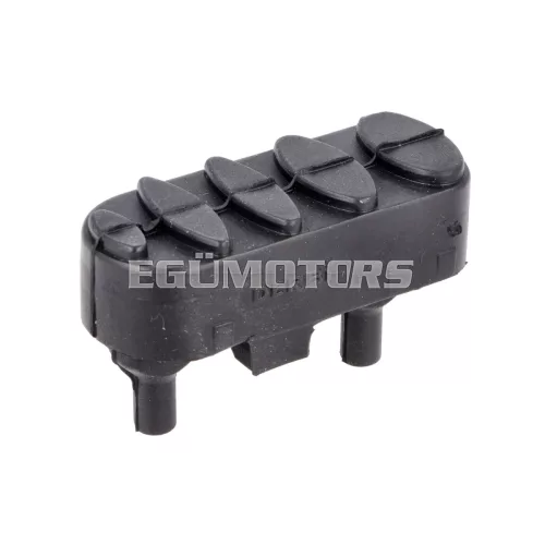 OEM Standard lábtartó gumi jobb, 2.1x6.7x4 mm, fekete, Derbi Senda