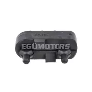 OEM Standard lábtartó gumi jobb, 2.1x6.7x4 mm, fekete, Derbi Senda