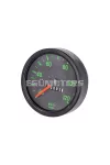 OEM Standard kilométeróra 120km/h, fekete/zöld, Kreidler, Hercules, Puch, Zündapp