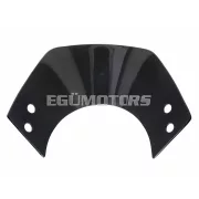 101 Octane szélvédő rövid, sötétített, konzollal, Vespa Primavera 50, 125, 150