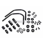 101 Octane szélvédő rövid, sötétített, konzollal, Vespa Primavera 50, 125, 150