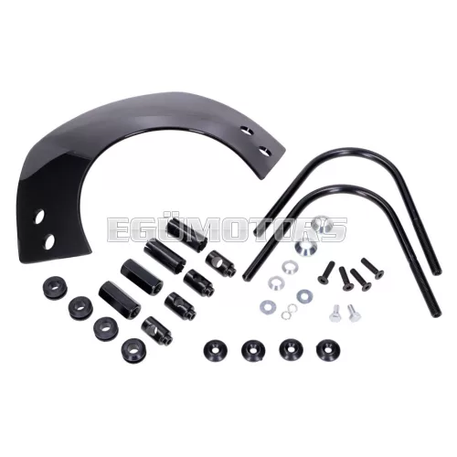 101 Octane szélvédő rövid, sötétített, konzollal, Vespa Keyless GTS 125, 300 (2023-tól)