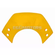101 Octane szélvédő rövid, sárga sötétített, konzollal, Vespa Primavera 50, 125, 150
