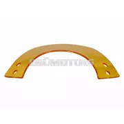 101 Octane szélvédő rövid, sárga sötétített, konzollal, Vespa Primavera 50, 125, 150