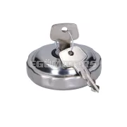 Tanksapka zárható 40mm, krómozott, Puch Maxi, Tomos