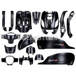   Fairing kit black matt 16-piece for Sym Fiddle 3 year 2014-2020