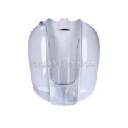 B-minőségű üzemanyagtartály és oldalburkolat készlet, fehér, Simson S50, S51, S70