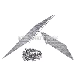   Küllőkészlet 16 colos, krómozott, Simson S50, S51, S70, S53, S83 Enduro