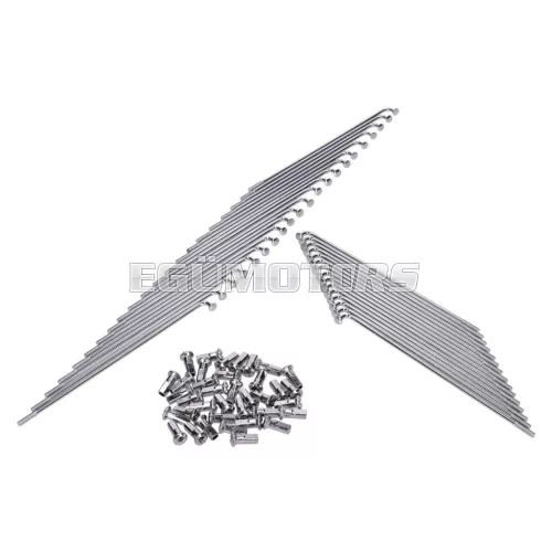 Küllőkészlet 16 colos, krómozott, Simson S50, S51, S70, S53, S83 Enduro