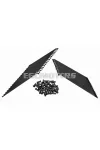 Küllőkészlet 16 colos, fekete, Simson S50, S51, S70, S53, S83 Enduro