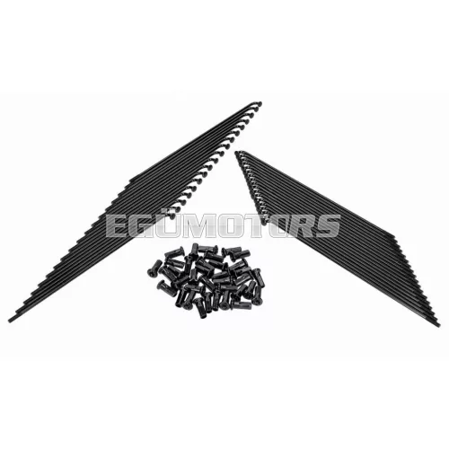 Küllőkészlet 16 colos, fekete, Simson S50, S51, S70, S53, S83 Enduro