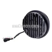 Fényszóró LED Custom D=146mm 5.75" V7, Simson S50, S51, S70, S53, S83 Enduro