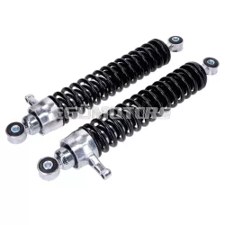   Lengéscsillapító készlet 360mm, állítható, fekete/ezüst, Simson S51, S70, S53