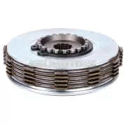 Kuplung készlet komplett, 5 tárcsás, alumínium, 1.6mm-es rugóval, Simson S51, S70, S83 M500