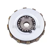 Kuplung készlet komplett, 5 tárcsás, acél, 1.6 mm-es rugóval, Simson S51, S70, S53, S83 Enduro M500