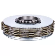 Kuplung készlet komplett, 5 tárcsás, acél, 1.6 mm-es rugóval, Simson S51, S70, S53, S83 Enduro M500