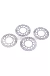 Kuplungtárcsa készlet 4 darab, fém, 0.6mm, Simson S50, S51, S70, S53, S83 Enduro