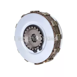   Kuplung készlet komplett, 6 tárcsás, acél, 1.6mm-es rugóval, Simson S51, S70, S53, S83 Enduro M500