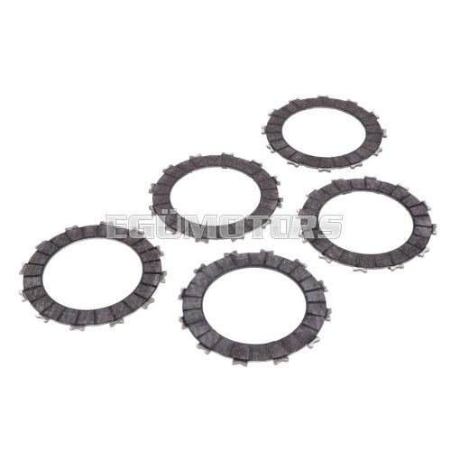 Clutch disc friction disc set 5-piece EVO RACING for Simson S50, S51, S70