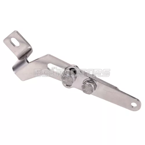 Kipufogó tartókonzol hátsó, rozsdamentes acél, Simson S50, S51