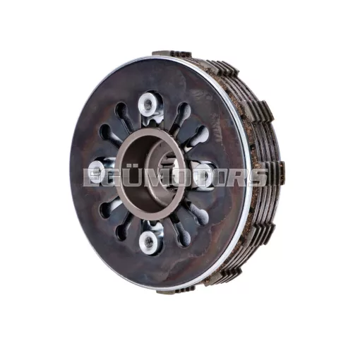 Kuplung készlet komplett, 5 tárcsás, 1.0mm, alumínium, Simson S50, S51, S70, S53, S83 Enduro