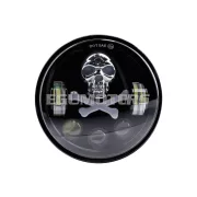 Fényszóró LED Custom D=146mm 5.75" V10, Simson S50, S51, S70, S53, S83 Enduro