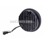 Fényszóró LED Custom D=146mm 5.75", V9, Simson S50, S51, S70, S53, S83 Enduro