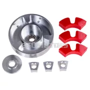 Lánckerék agy, alumínium, CNC, Racing változat, Simson S50, S51, S70, S53, S83 Enduro