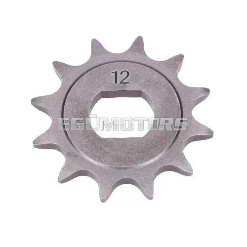 Lánckerék 12 fog, 1/2" x 5.4mm, Simson S50, S51, S70, S53, S83 Enduro