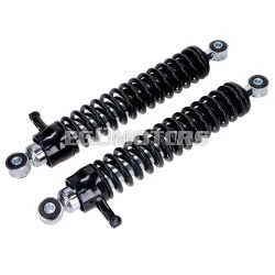   Shock absorber set 360mm adjustable black for Simson S51, S70, S53, S83 Enduro