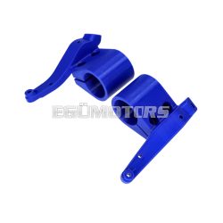   Fényszórómaszk konzol készlet jobb és bal, kék, Derbi Senda R, SM (2011-től), Gilera RCR, SMT