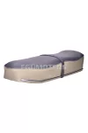 Ülés szürke/fehér 610x200x110mm, Zündapp Sport Combinette 510, 433