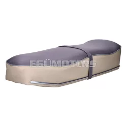   Ülés szürke/fehér 610x200x110mm, Zündapp Sport Combinette 510, 433