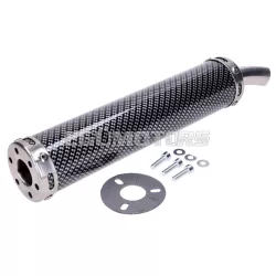 Karbon kipufogódob, univerzális